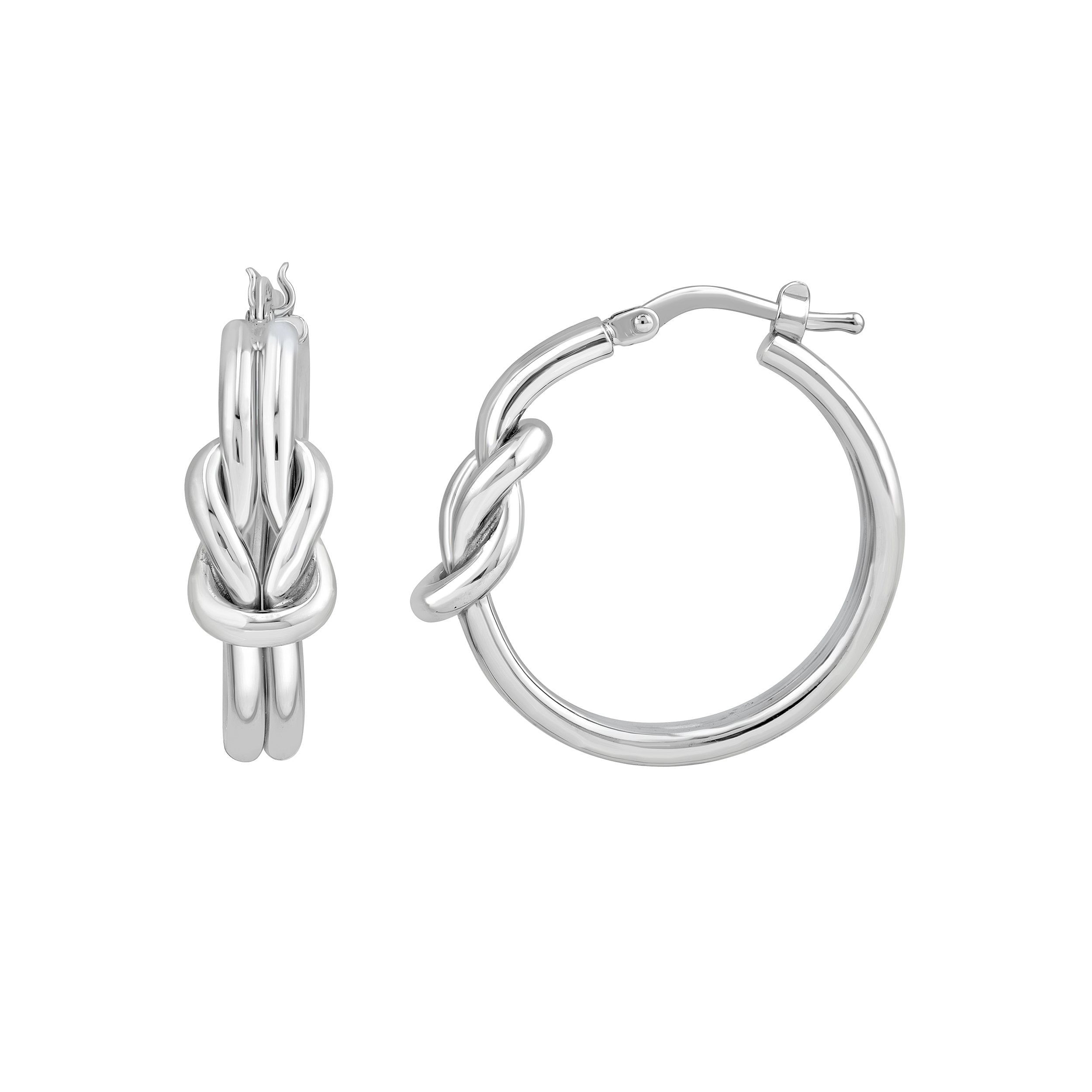 Sterling Silver Hoop Earrings