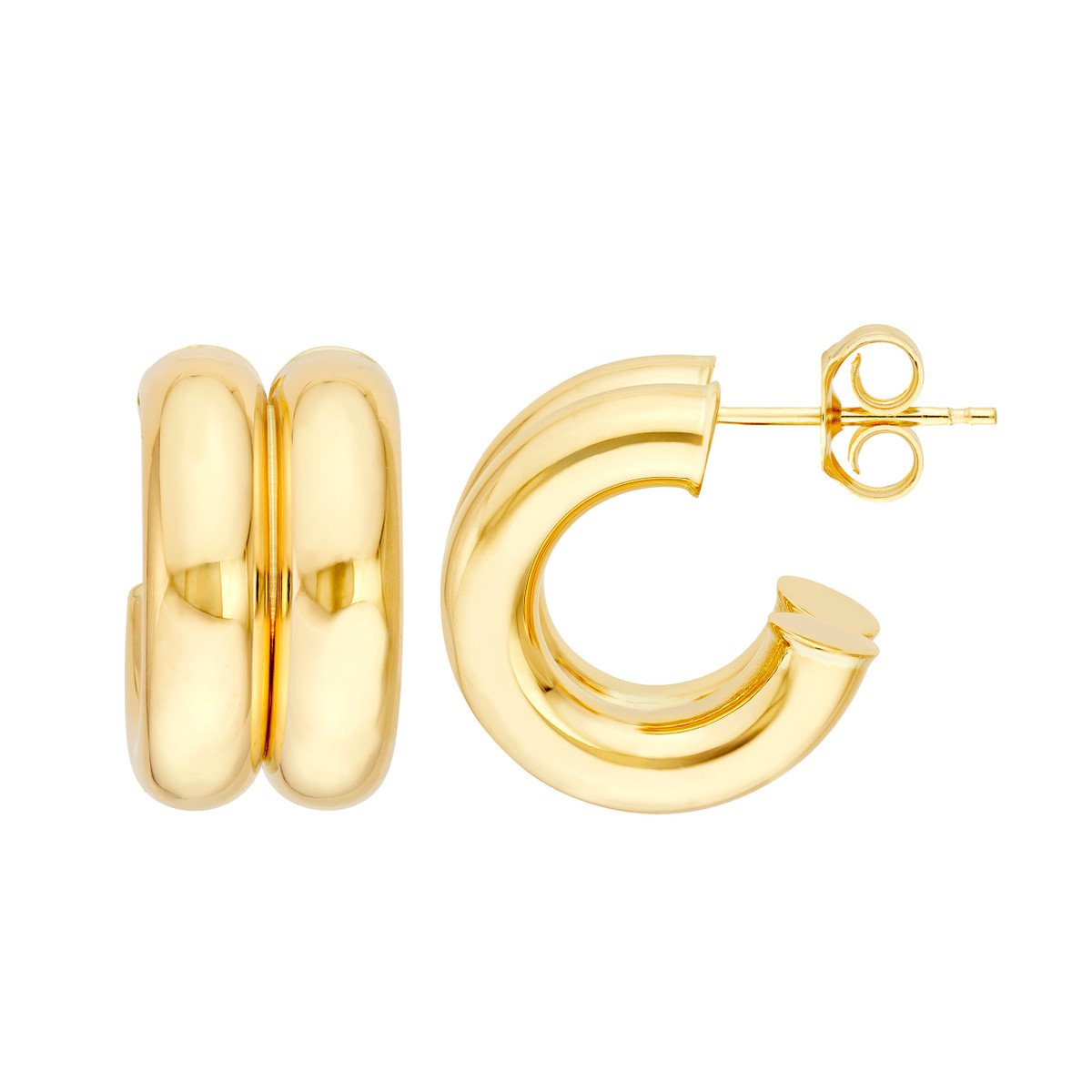 Gold Hoop Earrings