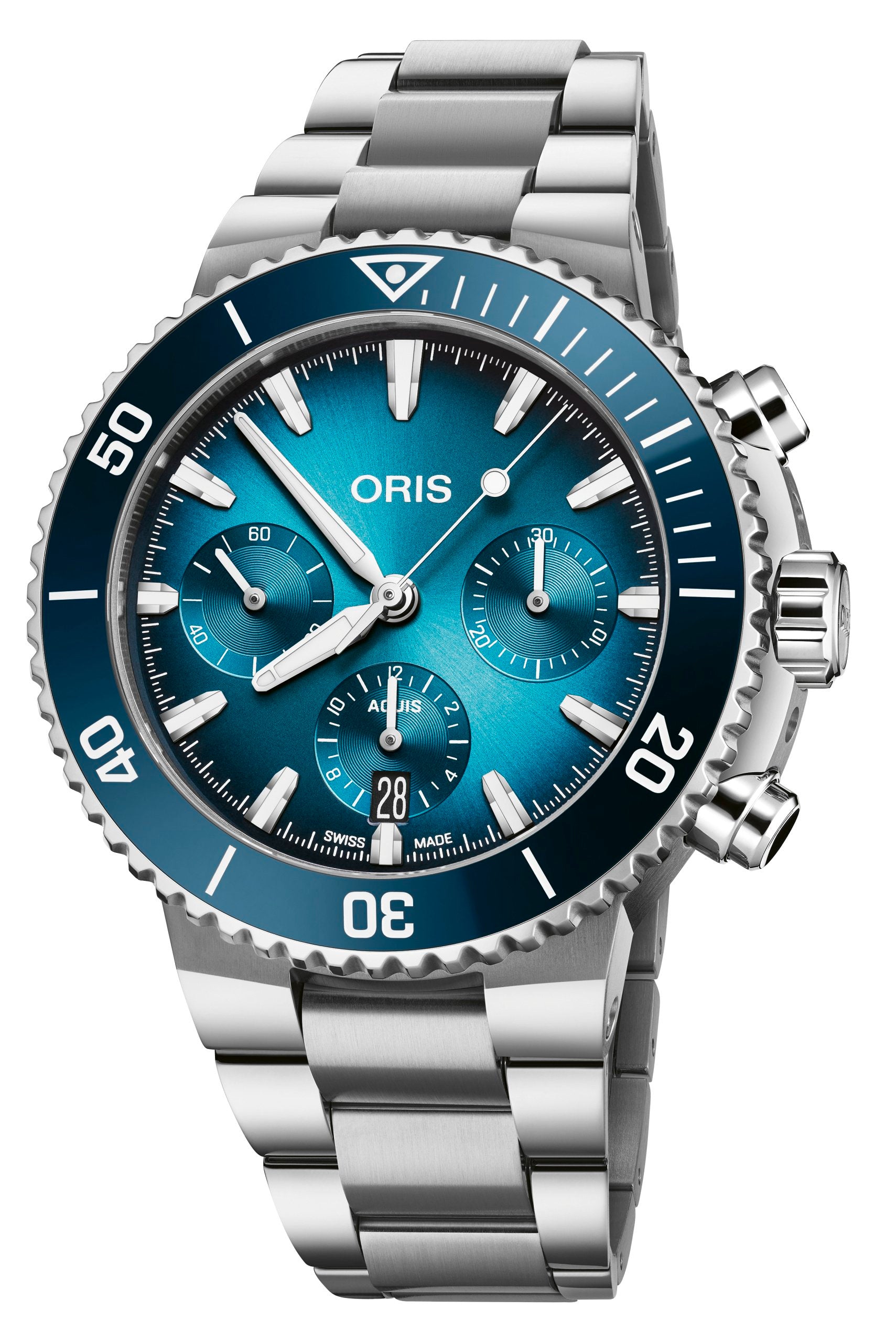 Oris Aquis Chronograph Ref# 01 771 7793 4155-07 8 23 01PEB