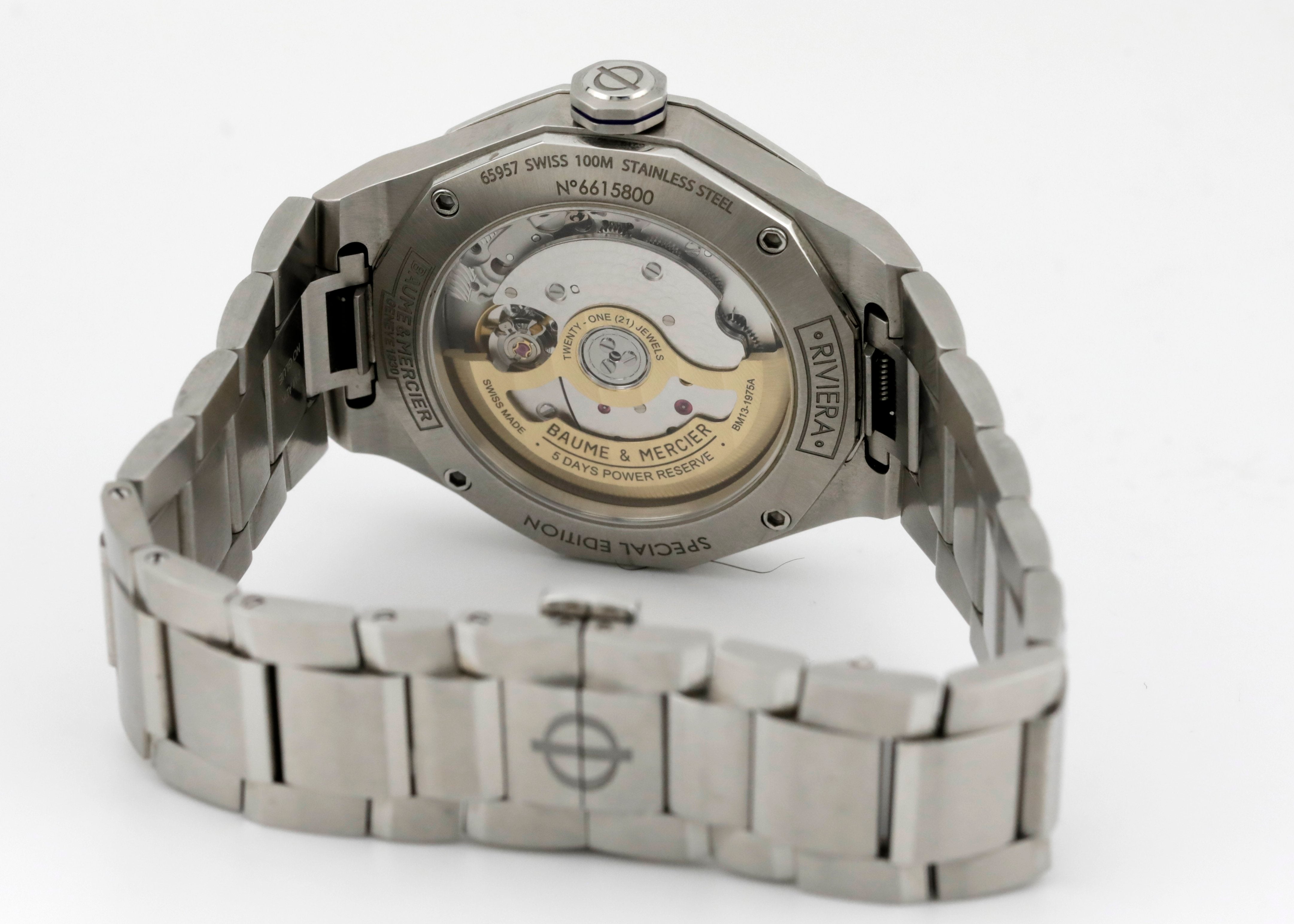 Pre Owned Baume & Mercier Riviera Ref# M0A10822
