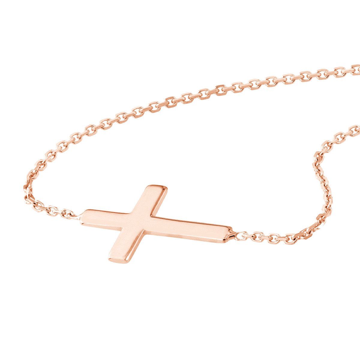 Sideways Cross Bracelet