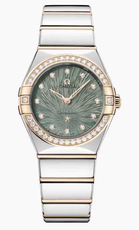 Omega Constellation Two Tone 18k Moonshine Gold Ref# 13125286060001