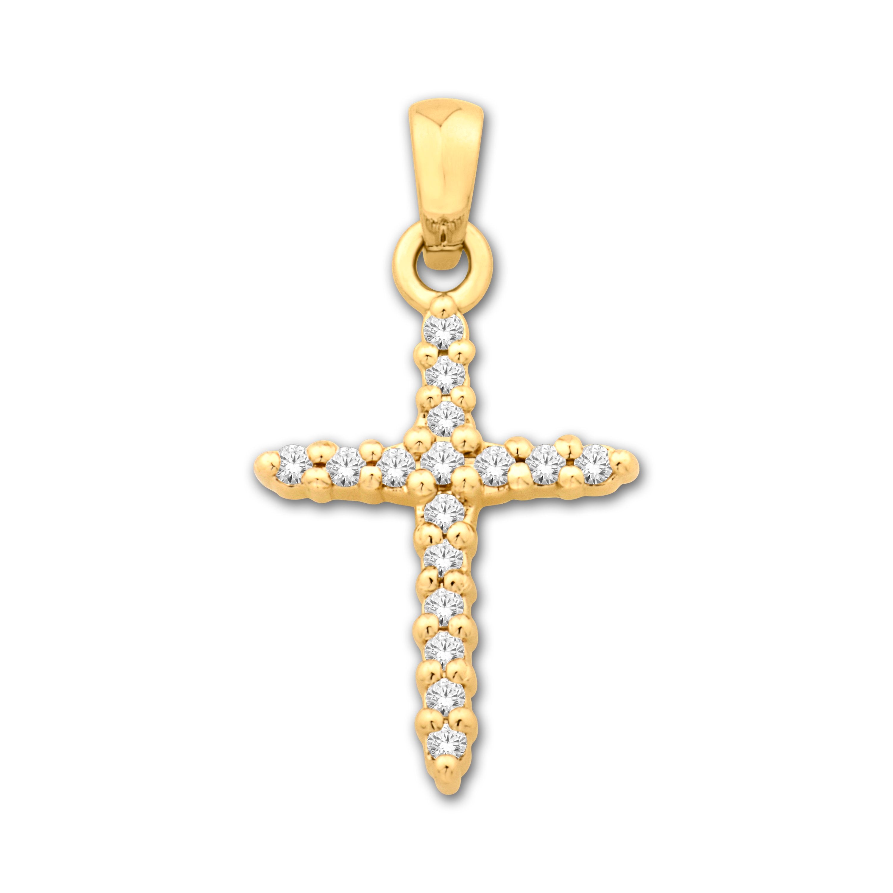 Diamond Cross Pendant