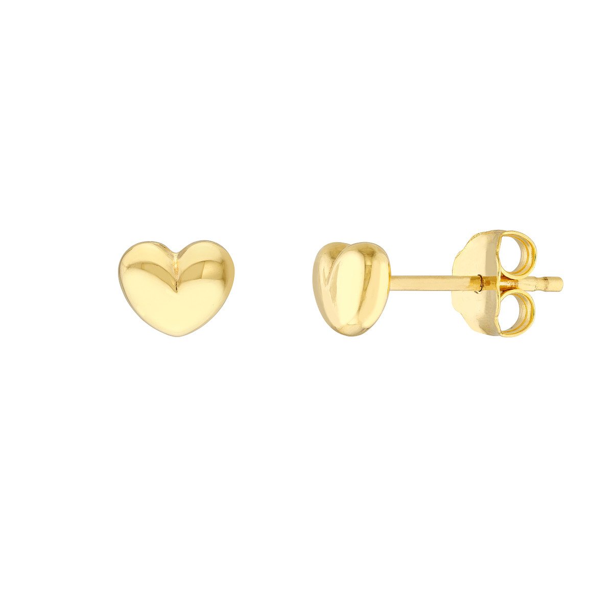 Heart Stud Earrings