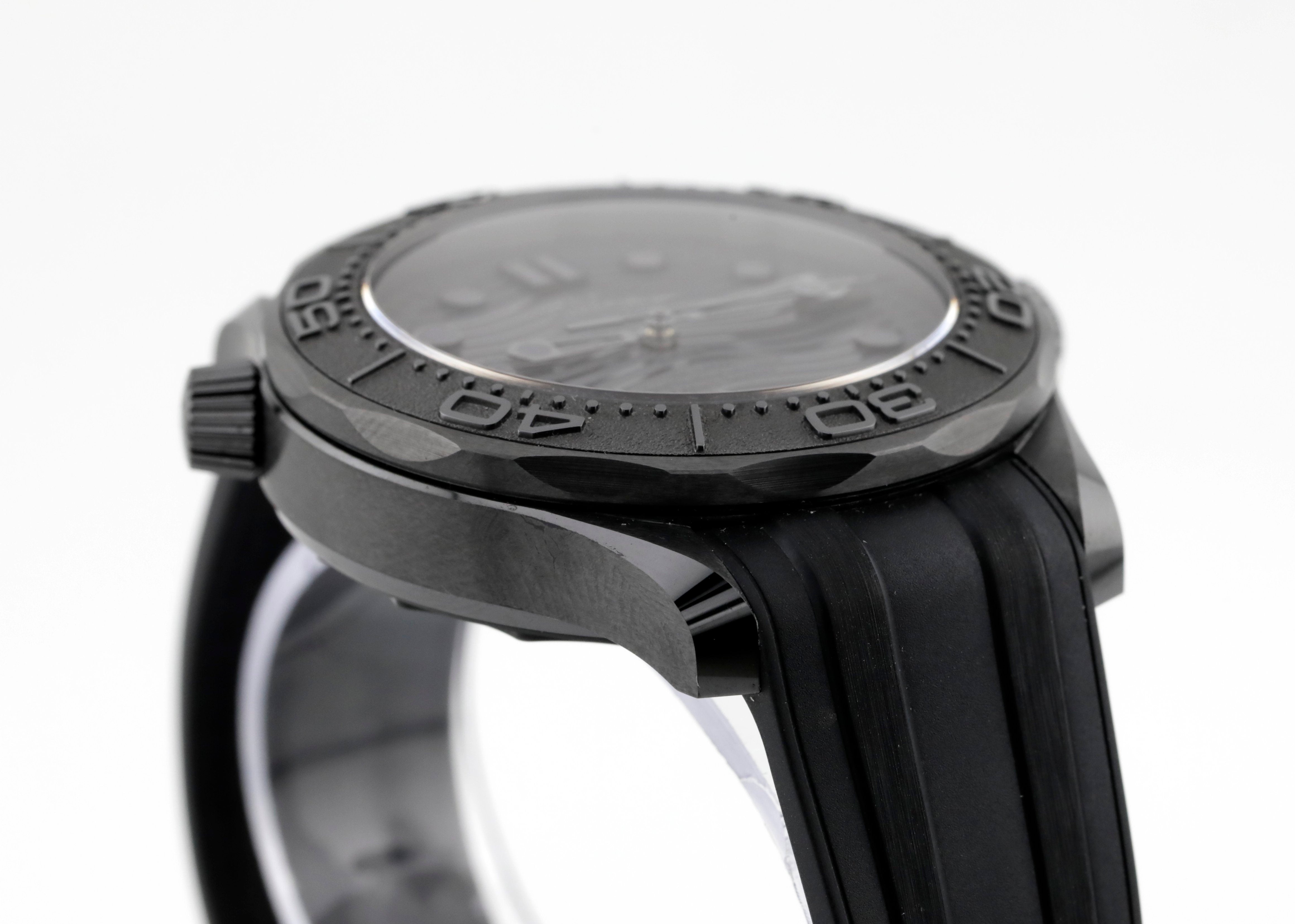 Pre Owned Omega Seamaster Diver 300m Black Ceramic, Ref. 21092442001003