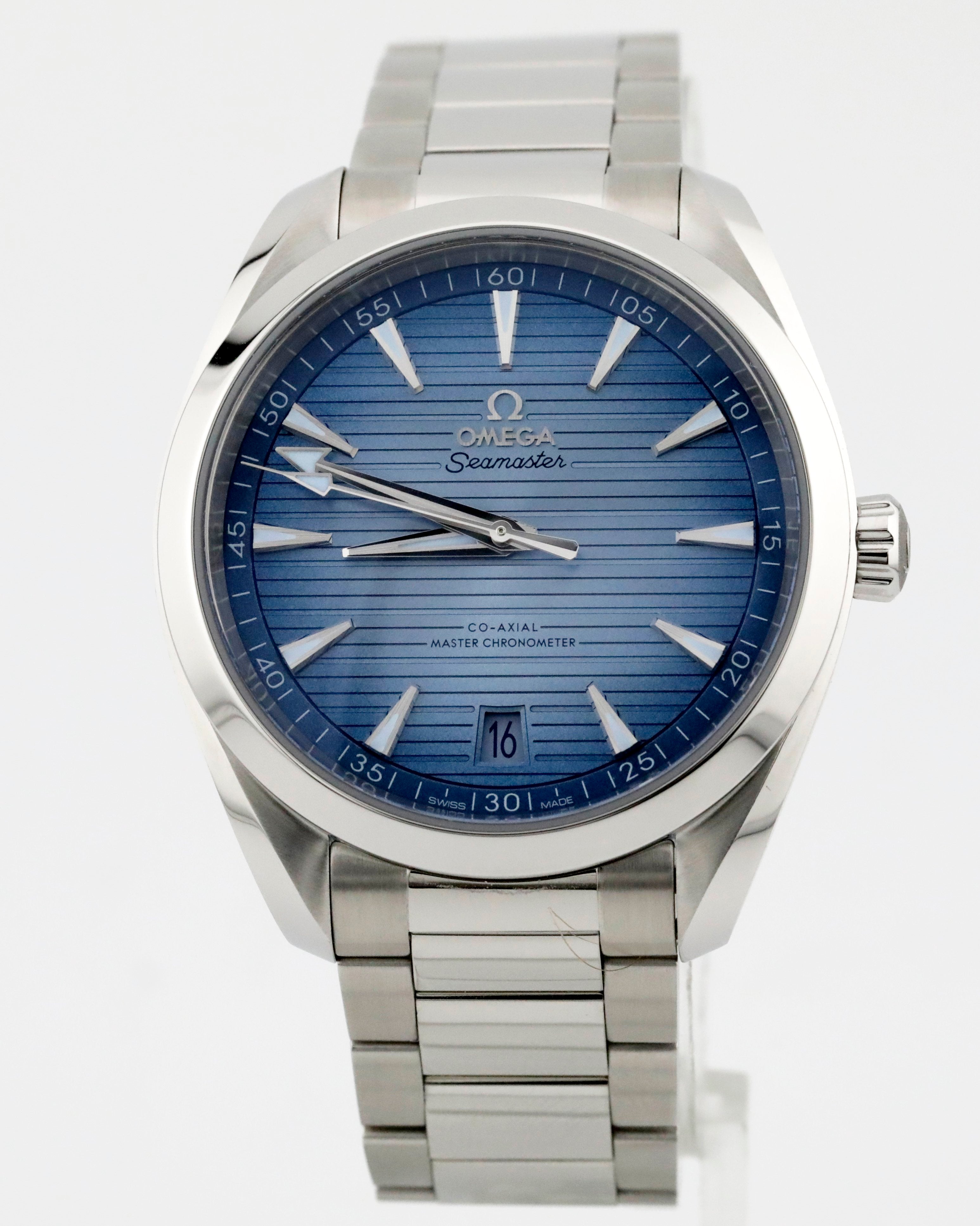 Pre-Owned Omega Seamaster Aqua Terra Summer Blue Ref# 22010412103005