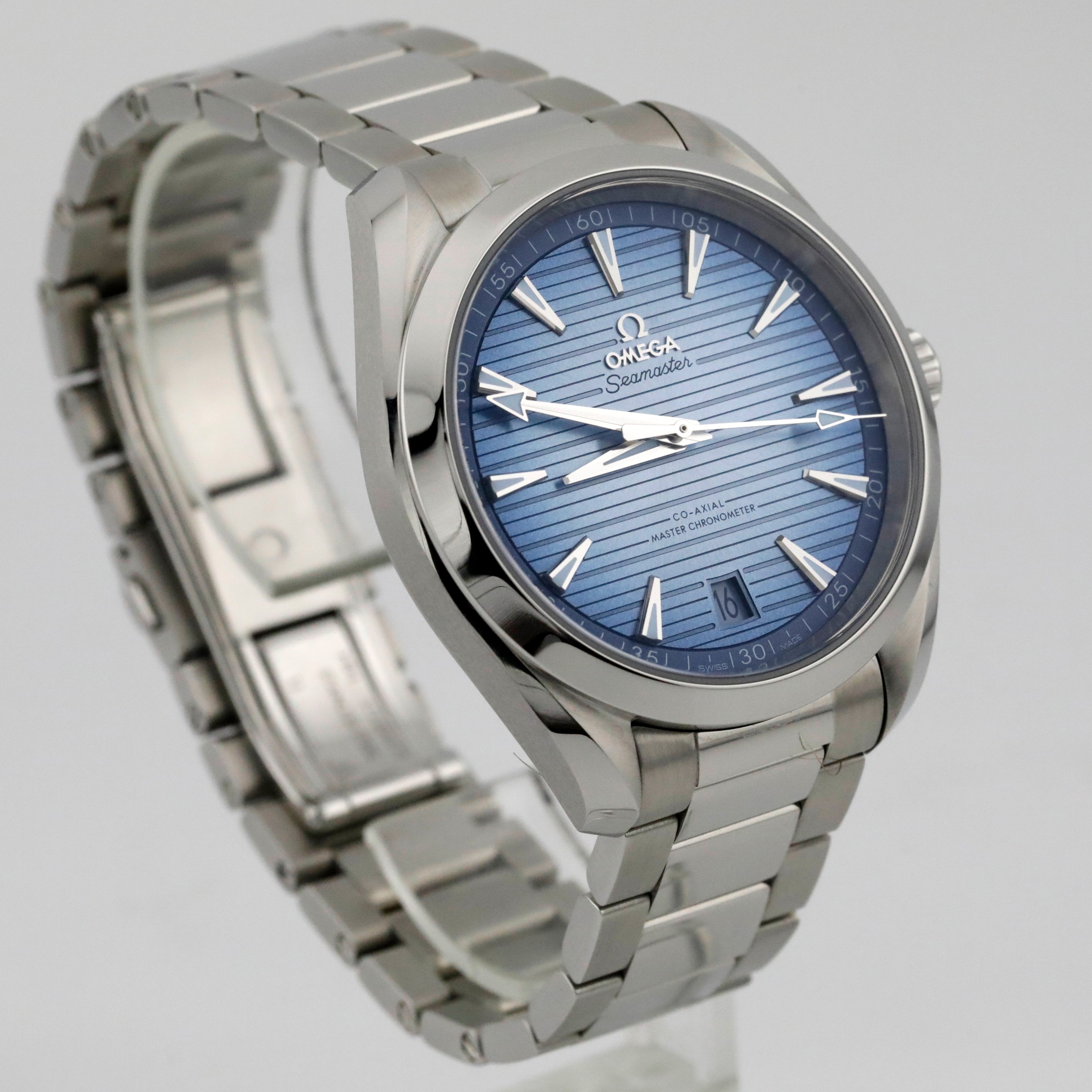 Pre-Owned Omega Seamaster Aqua Terra Summer Blue Ref# 22010412103005