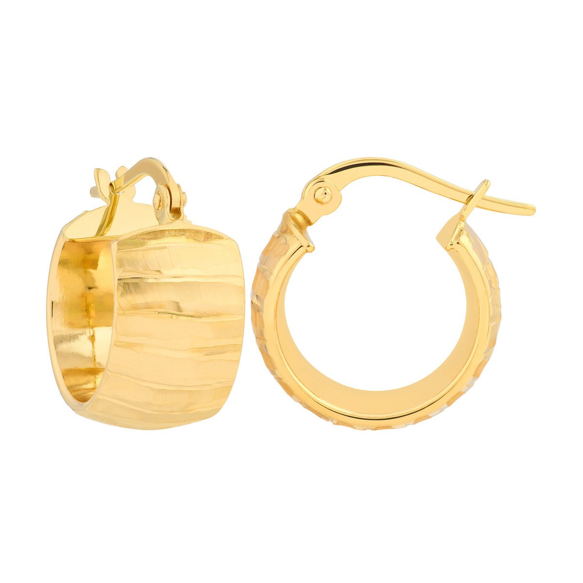 Gold Hoop Earrings