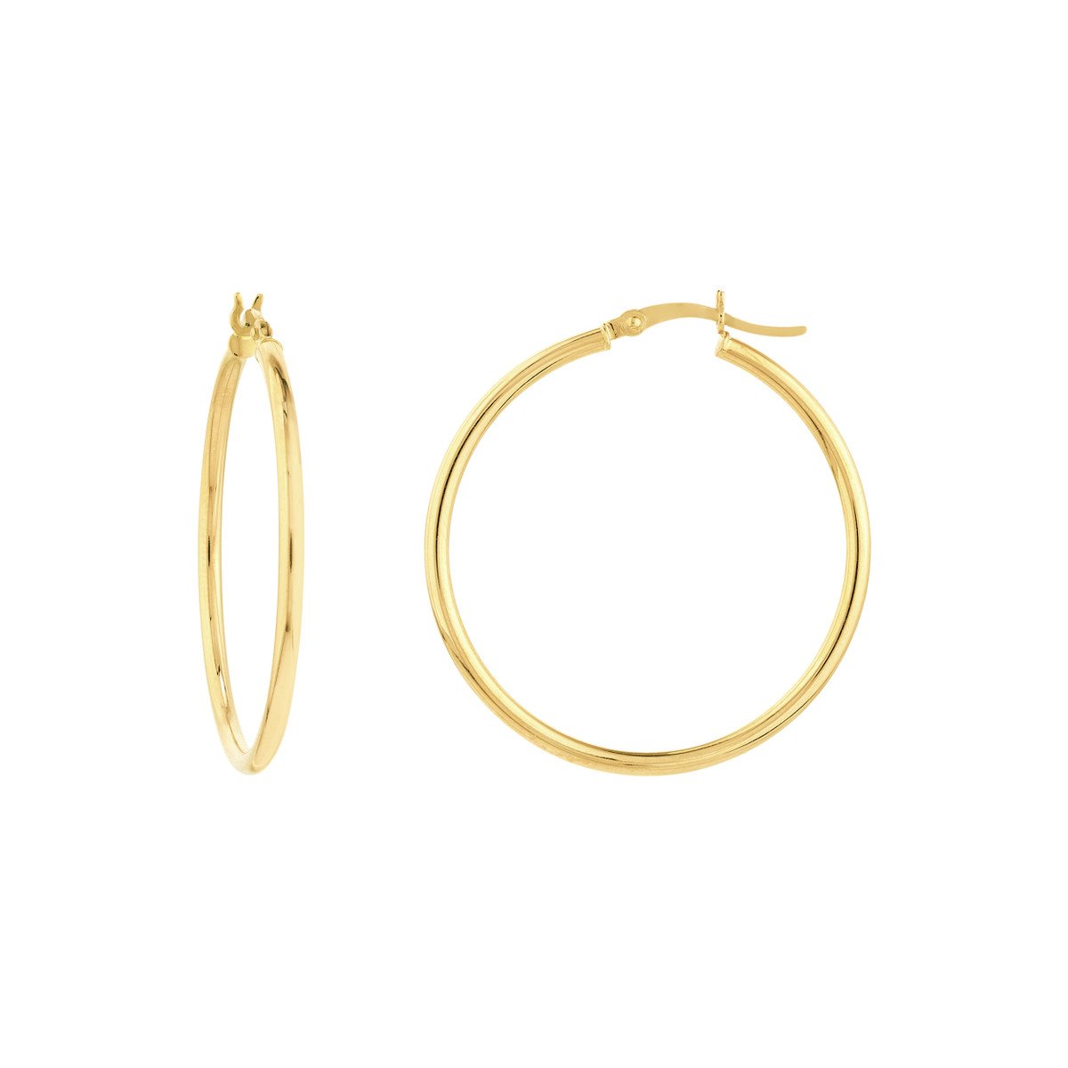 Gold Hoop Earrings