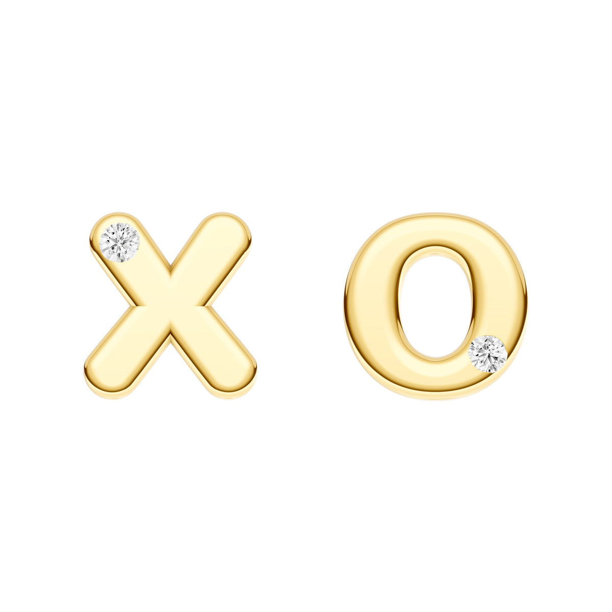 Gold Stud Earrings
