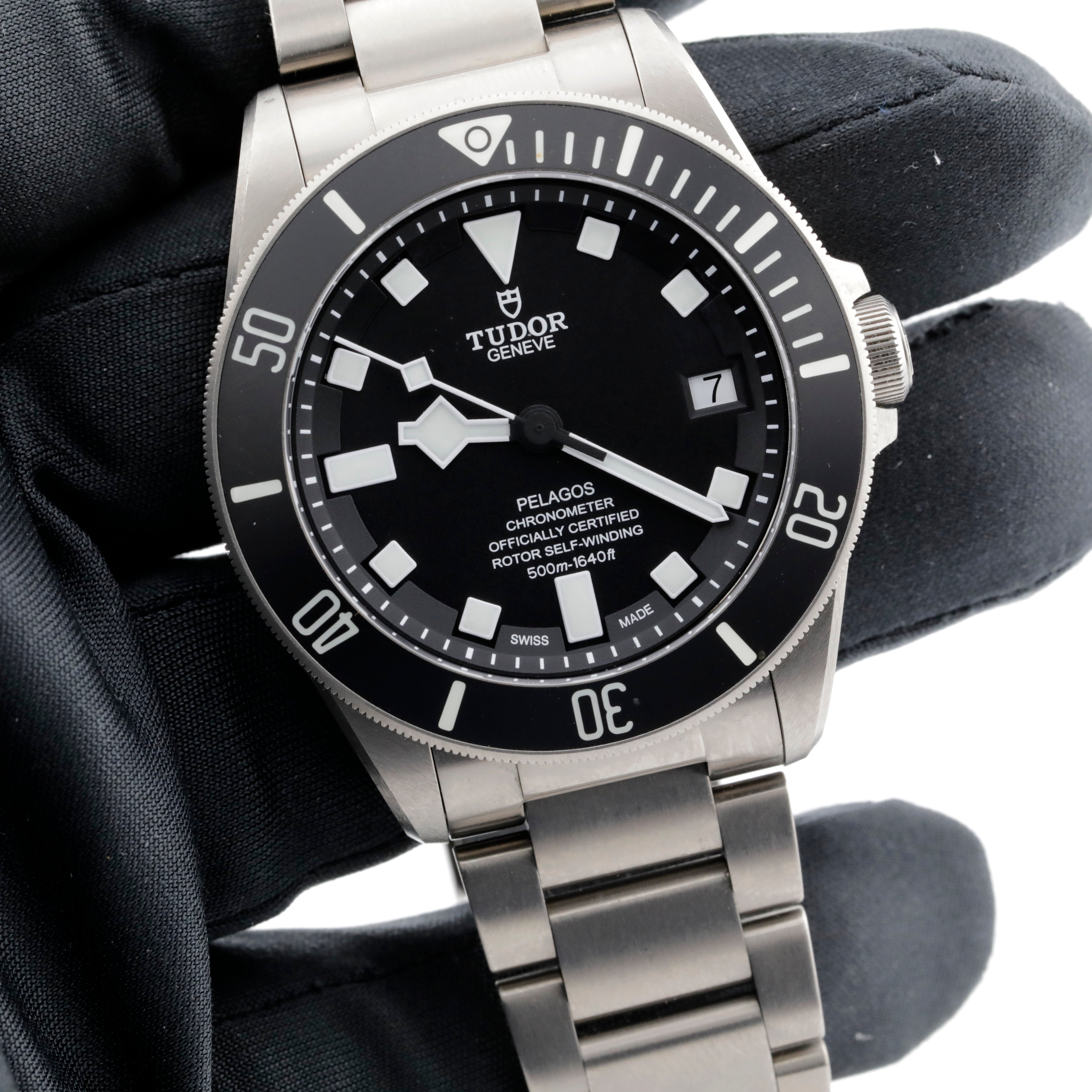 Pre-Owned Tudor Pelagos Titanium Ref# 25600TN