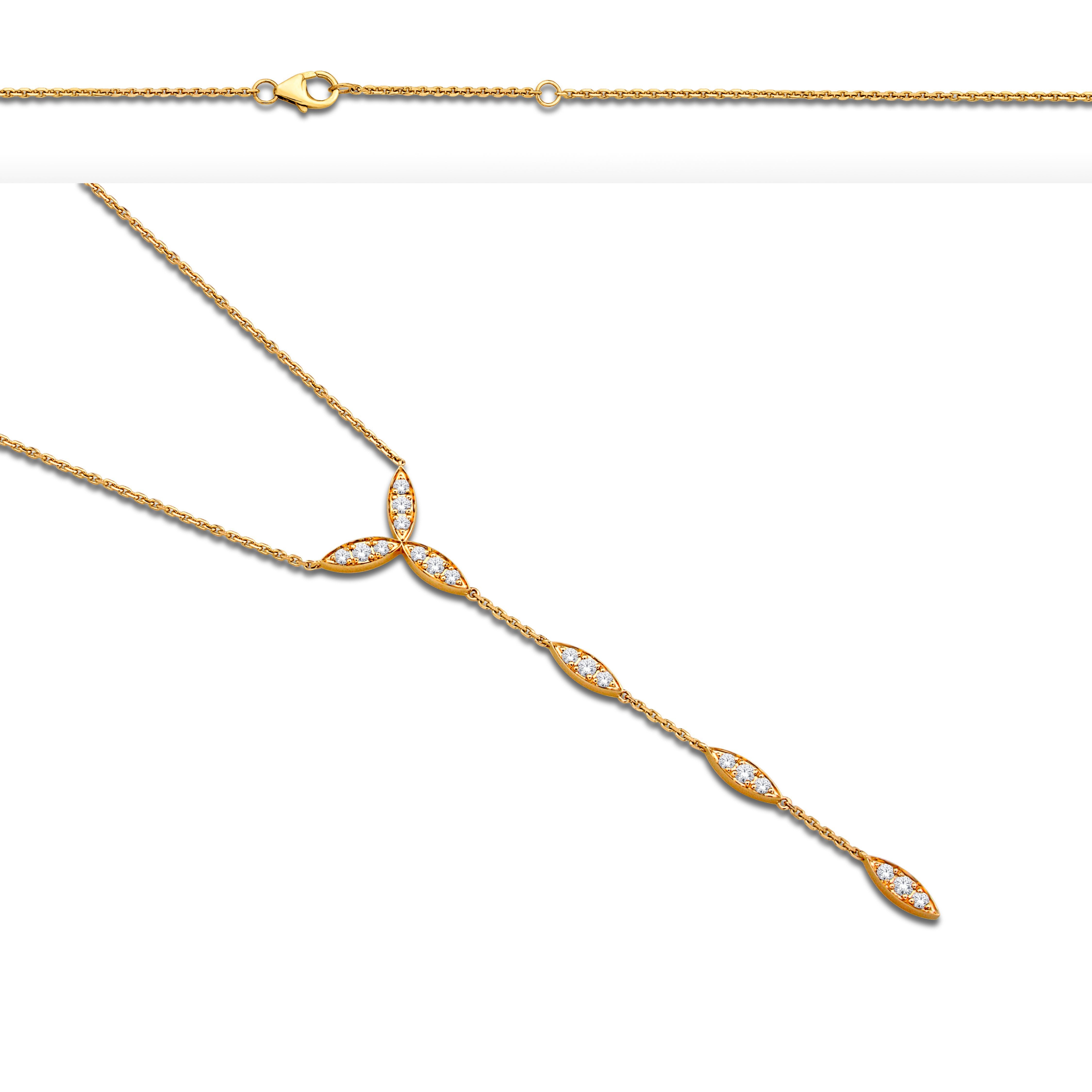 Diamond Lariat Necklace