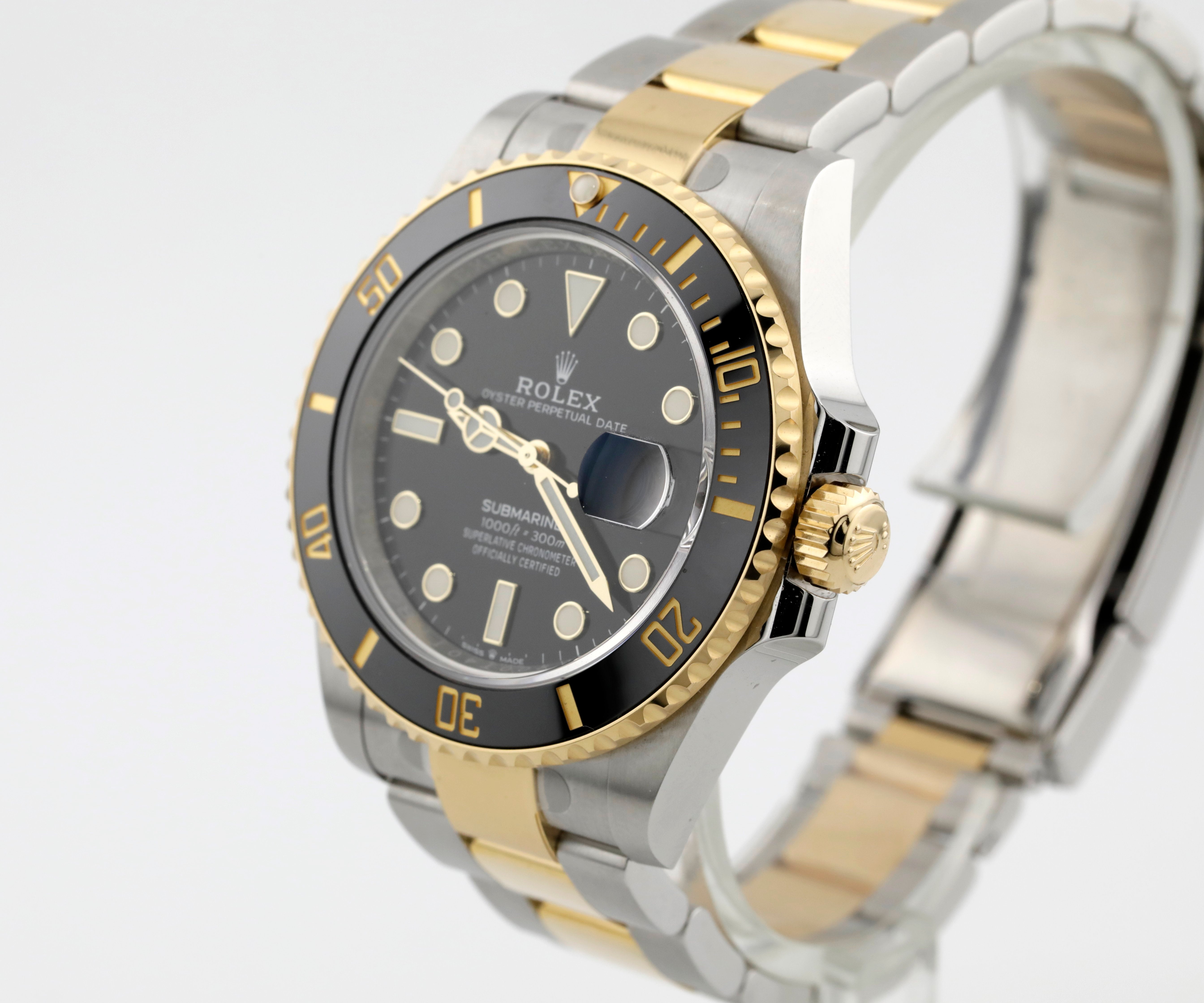 Pre Owned Rolex Submariner Date Two Tone Ref# 126613LN