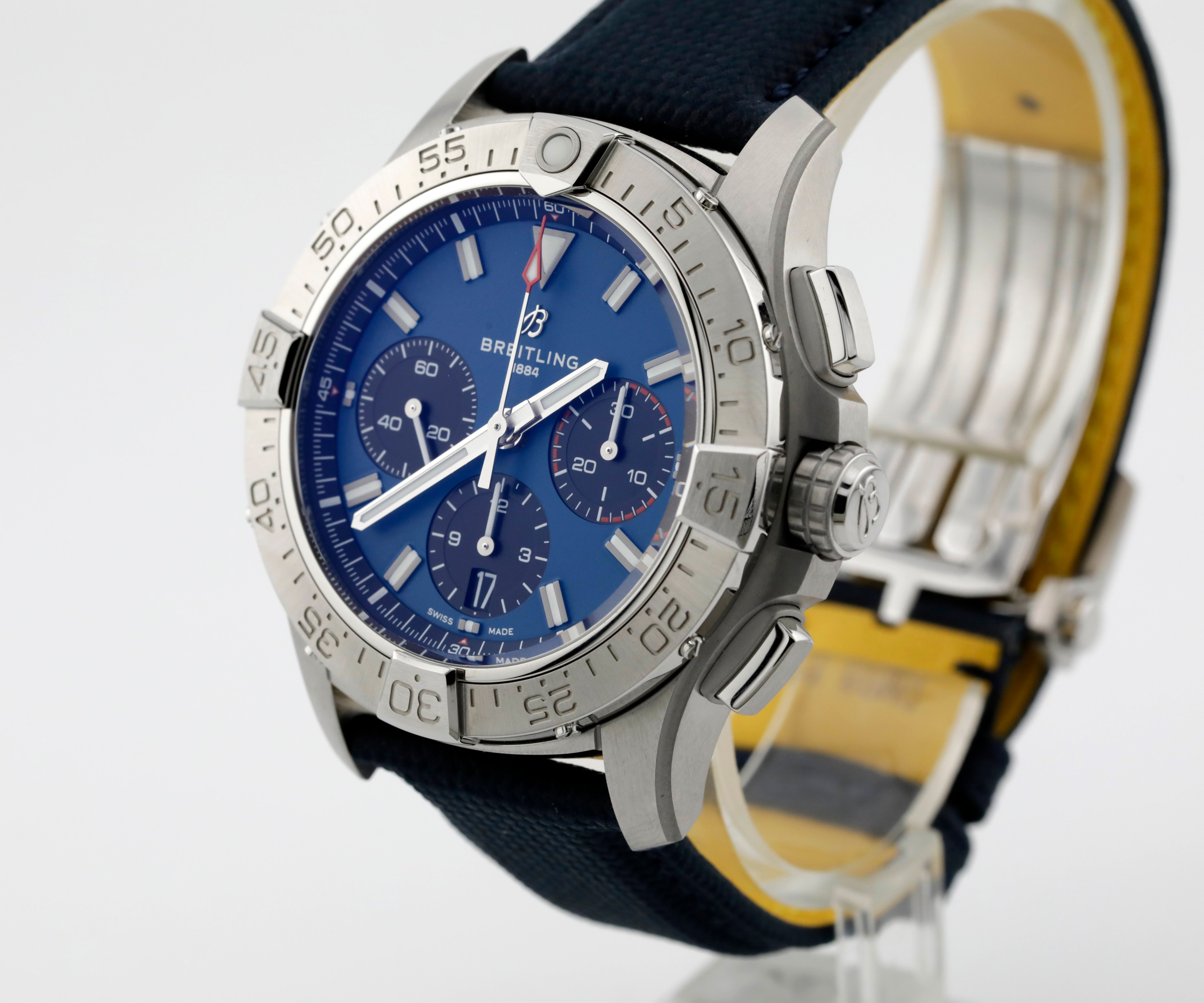 Pre Owned Breitling Avenger Chronograph 42mm ref. AB0146101C1A1