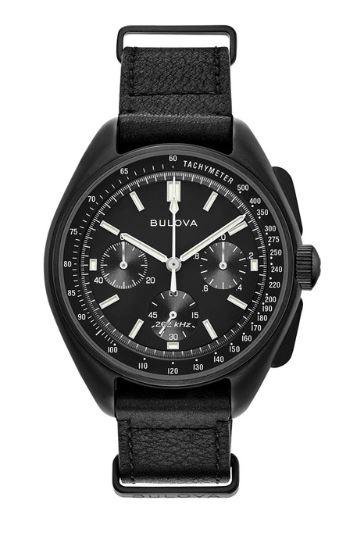 Bulova 98A186 Special Edition Lunar Pilot Black DLC Case