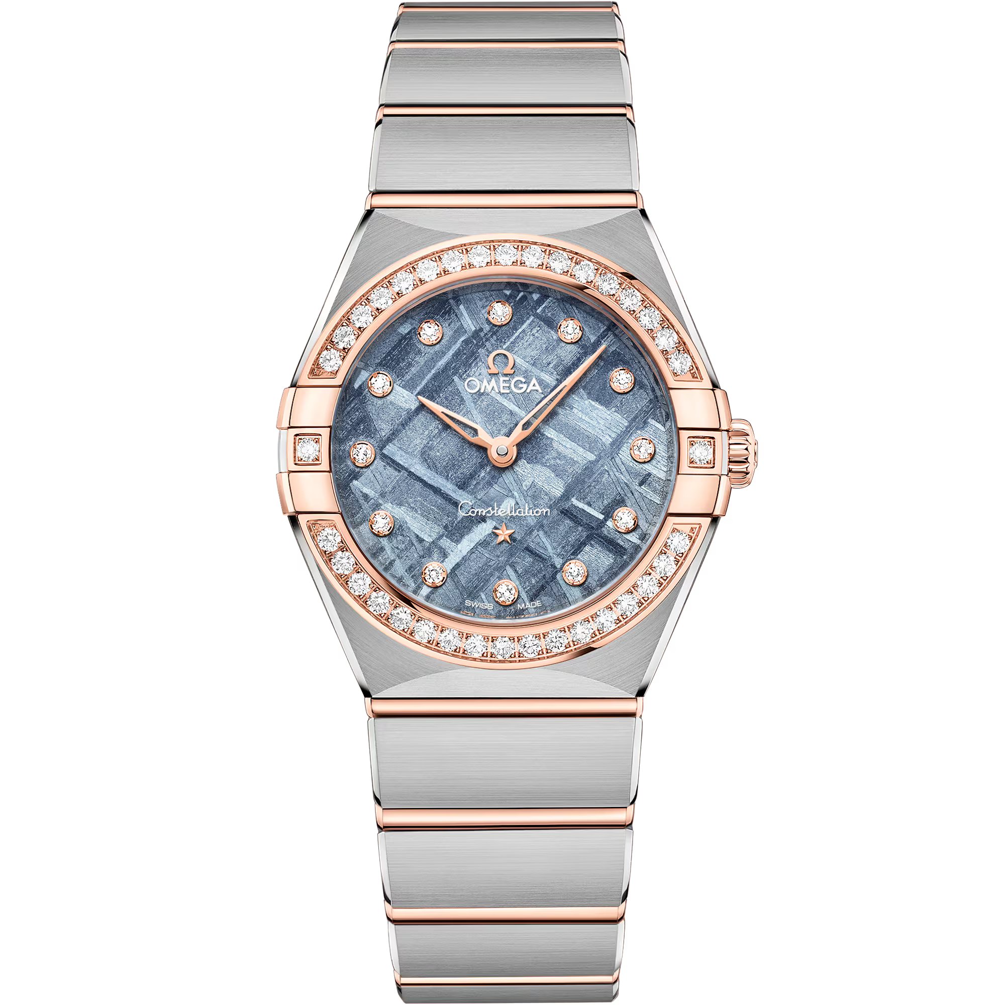 Omega Constellation Two Tone Meteorite Dial Ref# 13125286099001